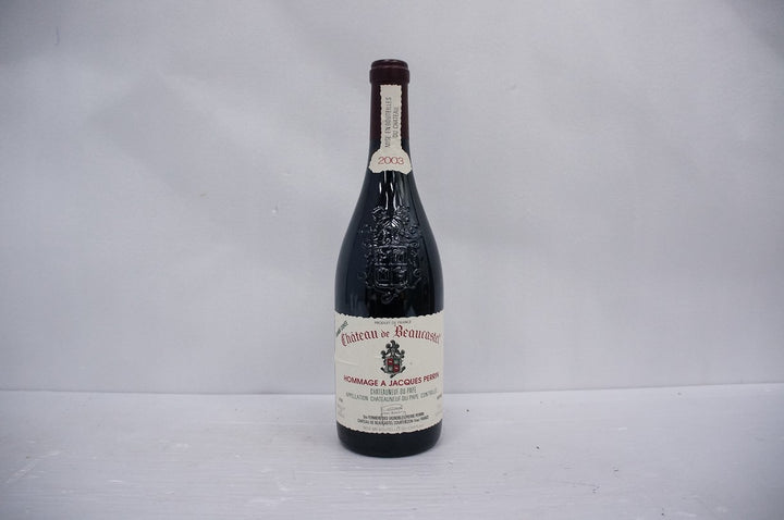Chateau de Beaucastel Chateauneuf du Pape Hommage A Jacques Perrin 2003