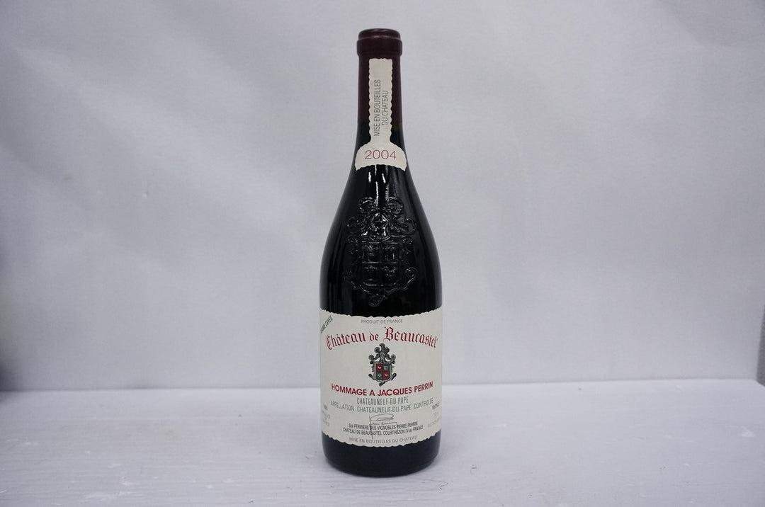 Chateau de Beaucastel Chateauneuf du Pape Hommage A Jacques Perrin 2004