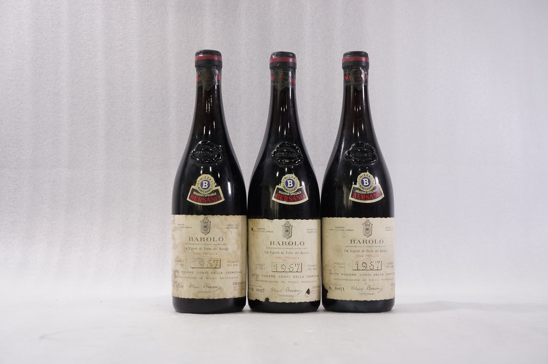 Bersano Barolo Conti della Cremosina Riserva  Speciale 1967 *