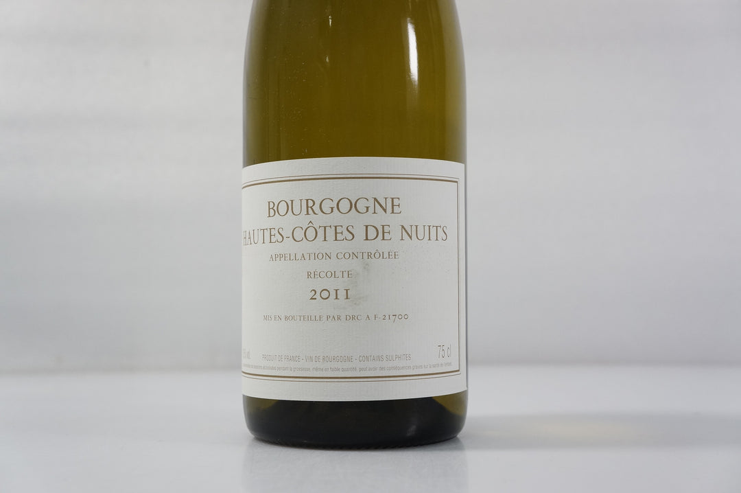 DRC Hautes Cotes de Nuits Blanc 2011 *