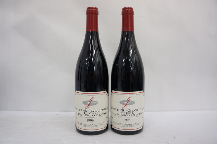 Jean Grivot Nuits St Georges Les Boudots 1er Cru 1996