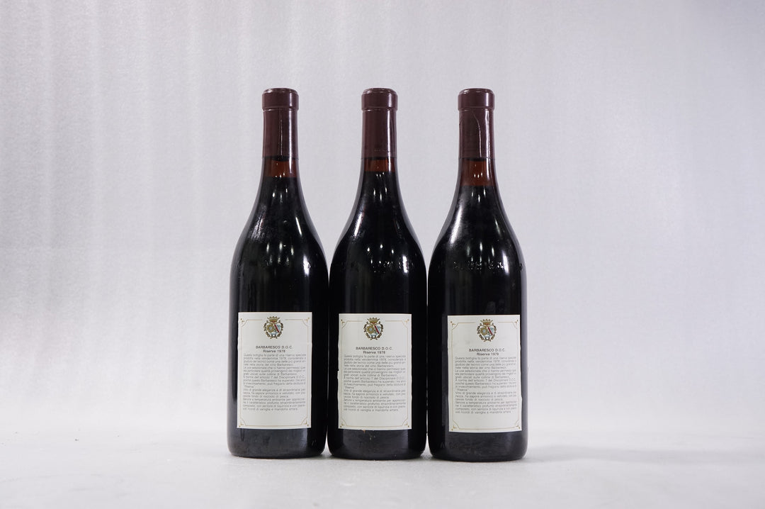 Marchesi di Barolo Barbaresco Riserva 1978