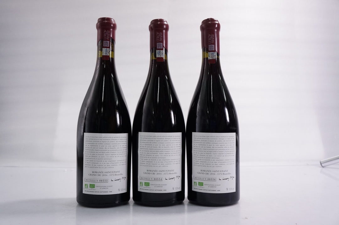 Leroy (Domaine) Romanee St Vivant Grand Cru 2014