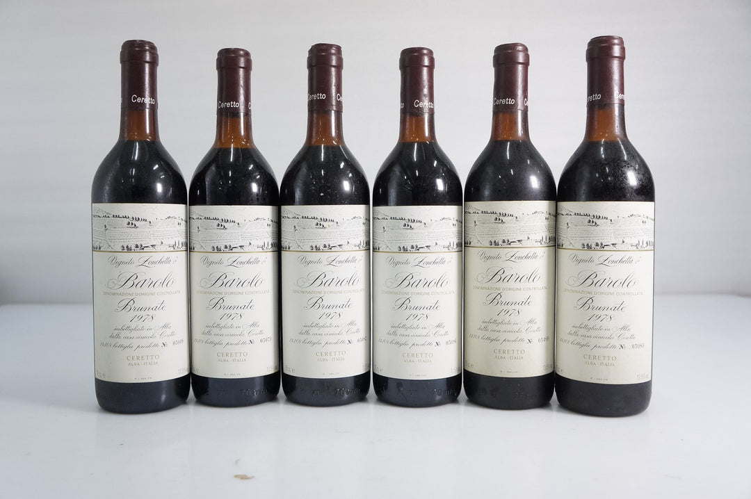 Ceretto Barolo Zonchera 1978