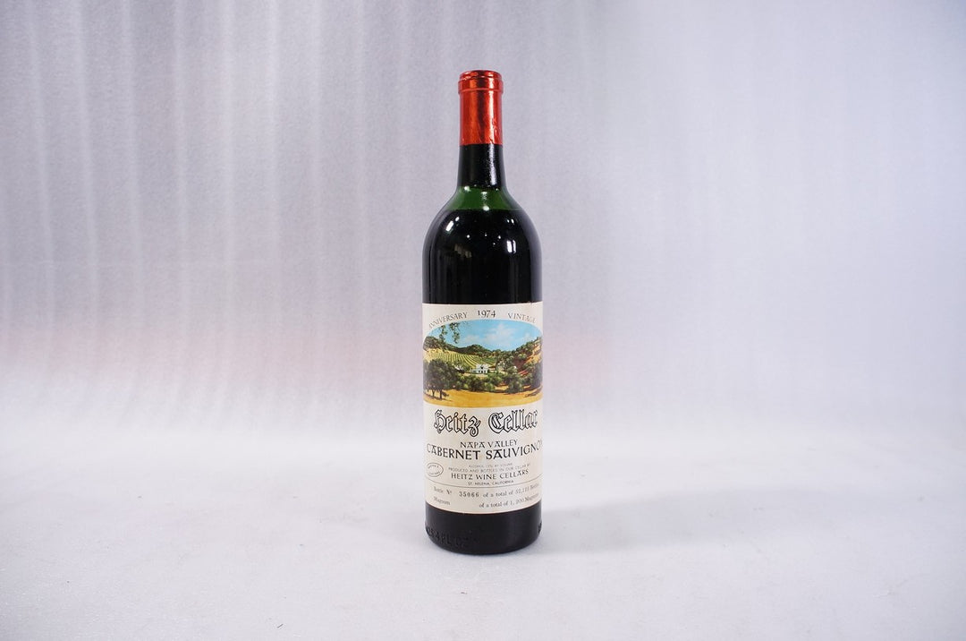 Heitz Cellar Cabernet Sauvignon Martha's Vineyard (Pristine) 1974