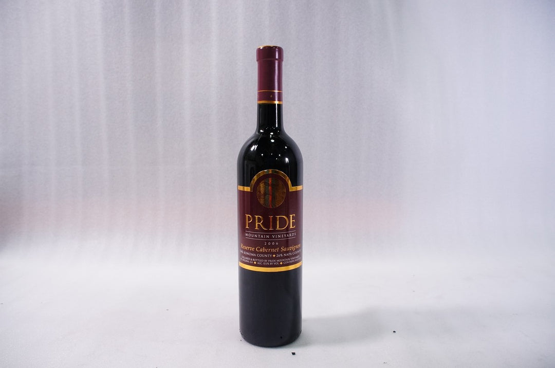 Pride Mountain Vineyards Cabernet Sauvignon Reserve 2006
