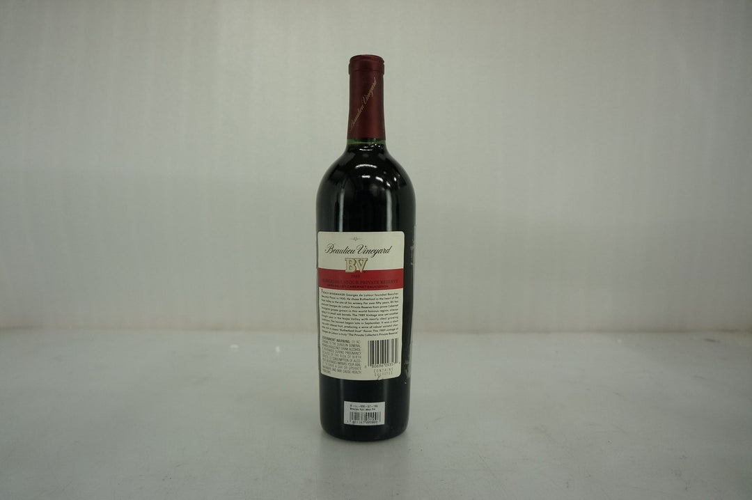 Beaulieu Vineyard Georges de Latour Private Reserve 1989