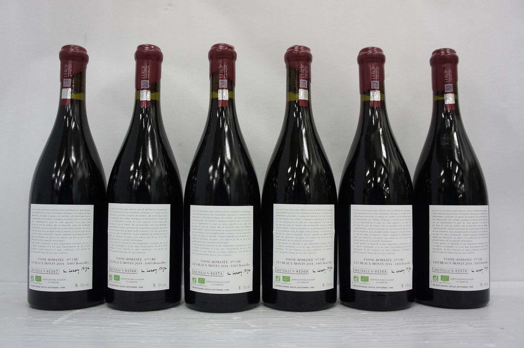 Leroy (Domaine) Vosne Romanee Les Beaux Monts 1er Cru 2014