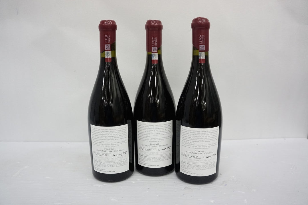 Leroy (Domaine) Pommard Les Vignots 2014