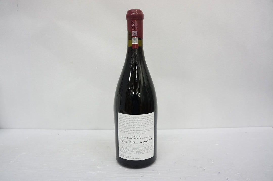 Leroy (Domaine) Pommard Trois Follots 2014