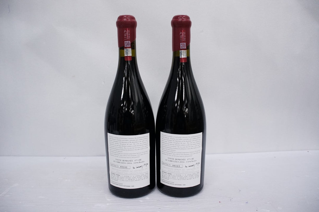 Leroy (Domaine) Vosne Romanee Brulee 1er Cru 2014