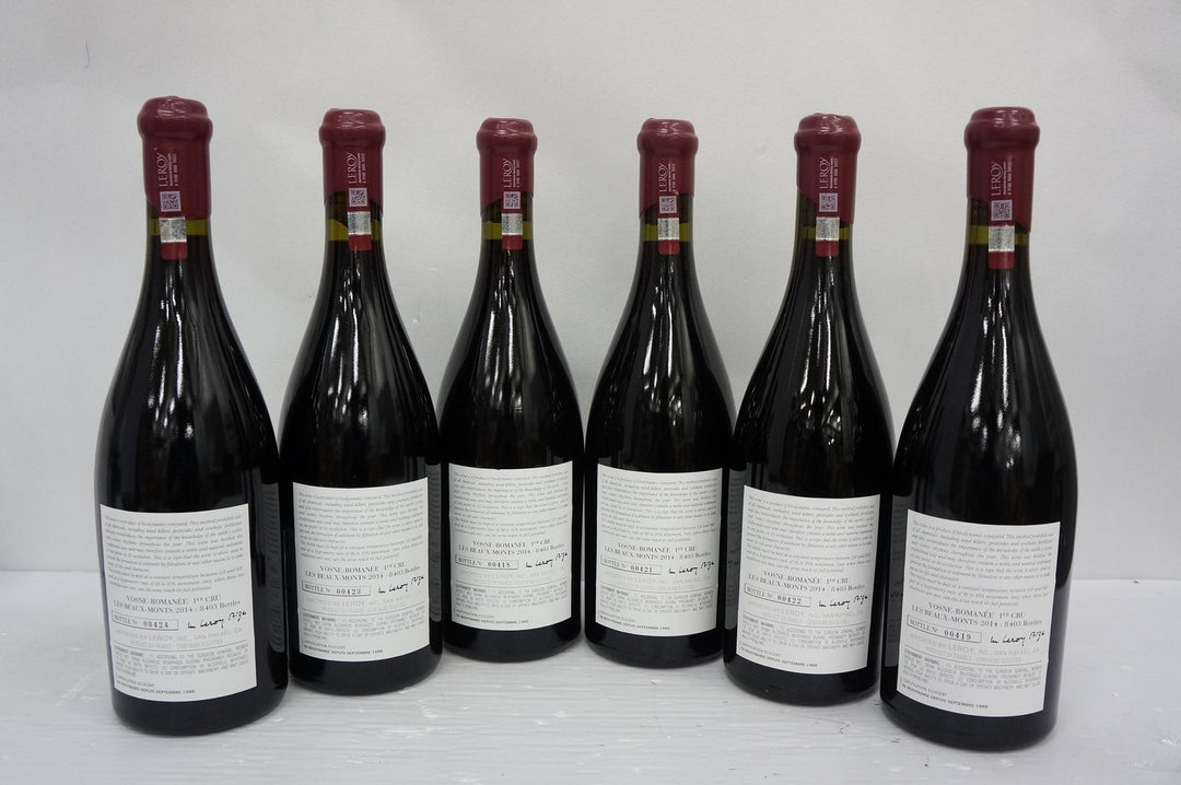 Leroy (Domaine) Vosne Romanee Les Beaux Monts 1er Cru 2014