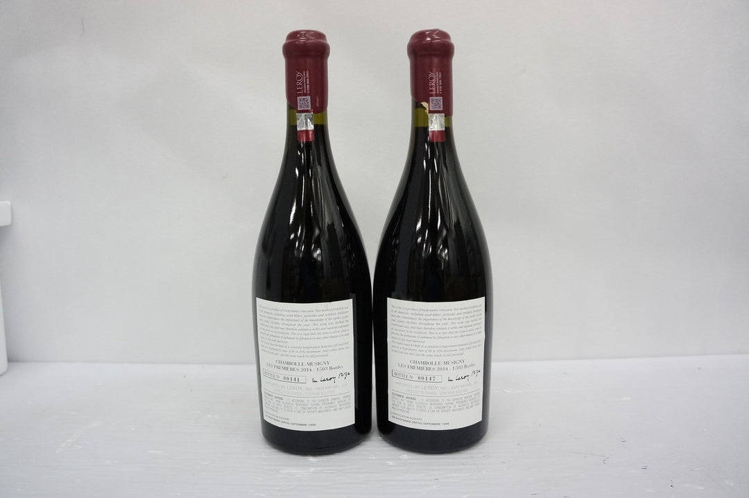 Leroy (Domaine) Chambolle Musigny Les Fremieres 2014