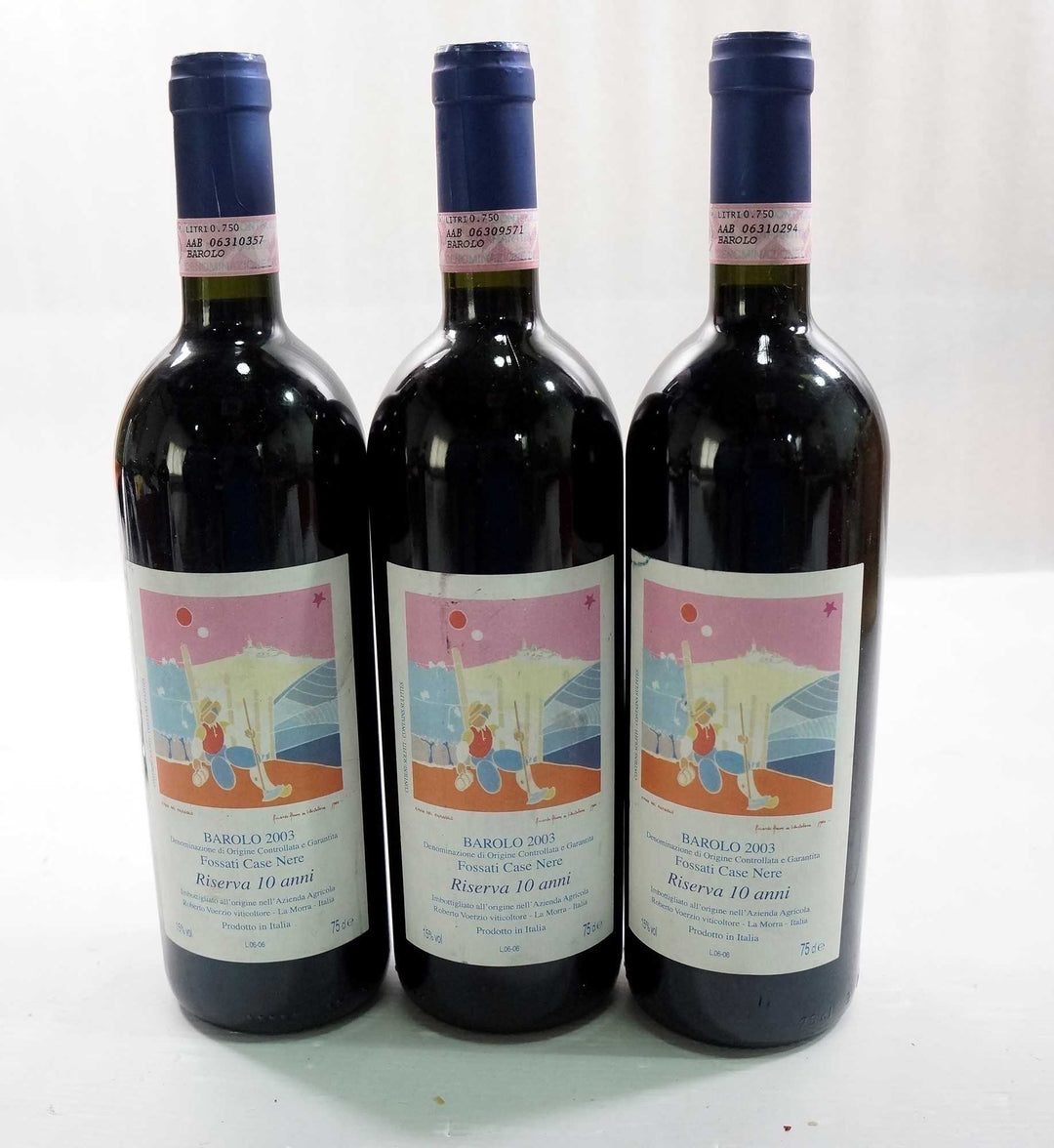 Roberto Voerzio Barolo Fossati Case Nere Riserva 10 Anni 2003 *