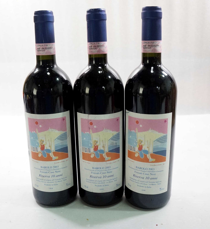 Roberto Voerzio Barolo Fossati Case Nere Riserva 10 Anni 2003 *