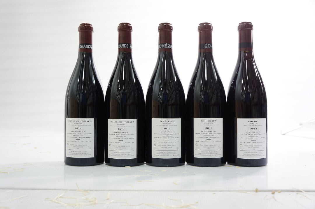 DRC Assortment Case 2014 (1 Romanee Conti, 3 La Tache, 2 Richebourg, 2 Romanee St Vivant, 2 Grands Echezeaux, 2 Echezeaux, 1 Corton)