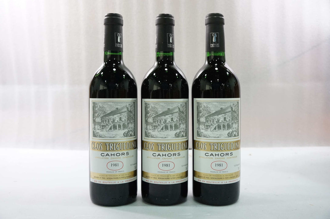 Clos Triguedina Cahors 1981