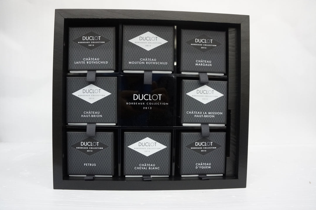 Duclot Bordeaux Collection (Petrus, Lafite, Margaux, Mouton, Haut Brion, Cheval Blanc, La Mission Haut Brion, Yquem) 2013