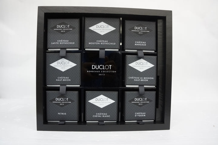 Duclot Bordeaux Collection (Petrus, Lafite, Margaux, Mouton, Haut Brion, Cheval Blanc, La Mission Haut Brion, Yquem) 2013