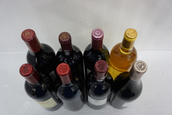 Duclot Bordeaux Collection (Petrus, Lafite, Margaux, Mouton, Haut Brion, Cheval Blanc, La Mission Haut Brion, Yquem) 2013