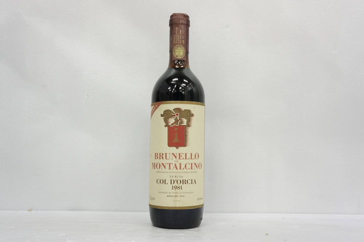 Col D'Orcia Brunello di Montalcino Riserva 1981