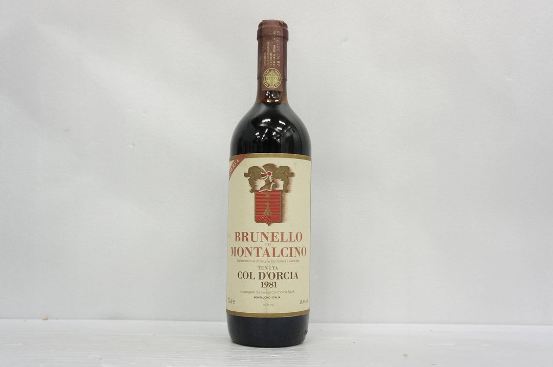 Col D'Orcia Brunello di Montalcino Riserva 1981
