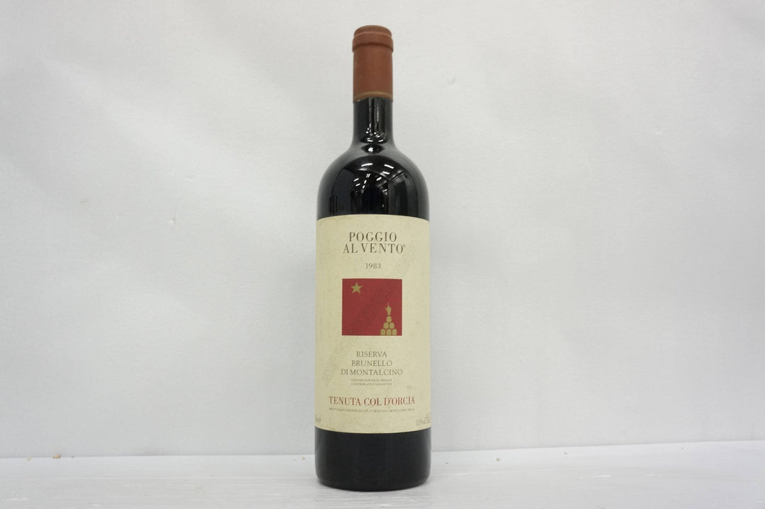 Col D'Orcia Brunello di Montalcino Poggio Al Vento Tenuta Riserva 1983