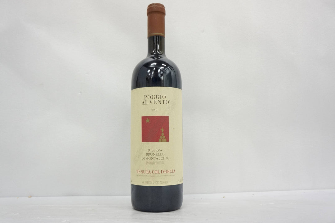 Col D'Orcia Brunello di Montalcino Poggio Al Vento Tenuta Riserva 1985