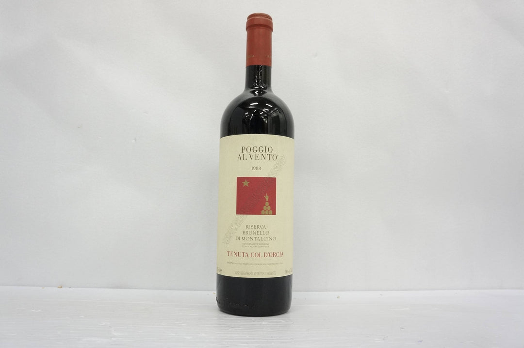 Col D'Orcia Brunello di Montalcino Poggio Al Vento Tenuta Riserva 1988