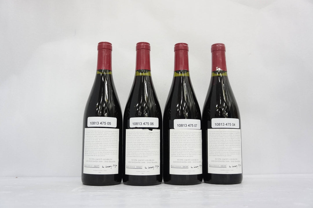 Leroy (Domaine) Nuits St Georges Aux Boudots 1er Cru 1998