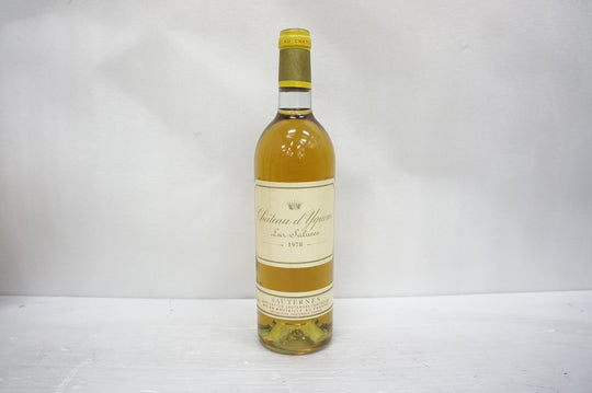 Chateau d'Yquem 1978