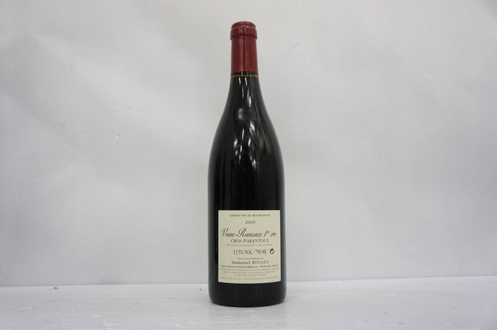 Emmanuel Rouget Vosne Romanee Cros Parantoux 1er Cru 2005