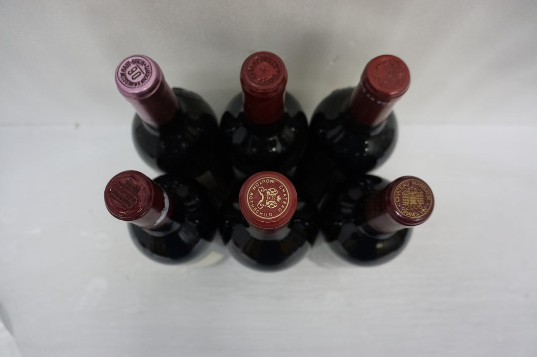 Best of Bordeaux Collectors' Case (Leoville Las Cases, Petrus, Margaux, Mission Haut Brion, Lafite Rothschild, Mouton Rothschild) 2006