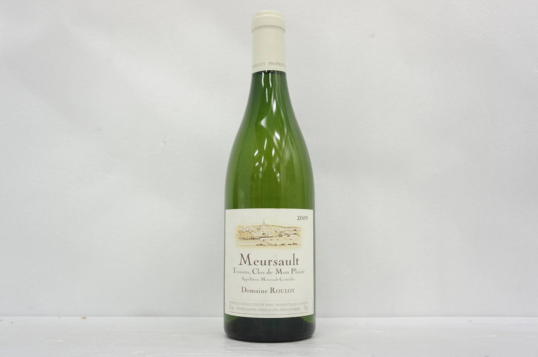 Roulot Meursault Les Tessons Clos du Mon Plaisir 2009