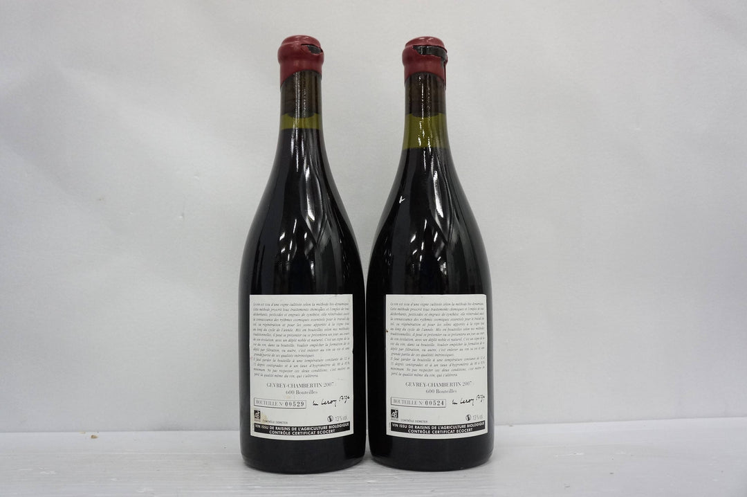 Leroy (Domaine) Gevrey Chambertin 2007 *