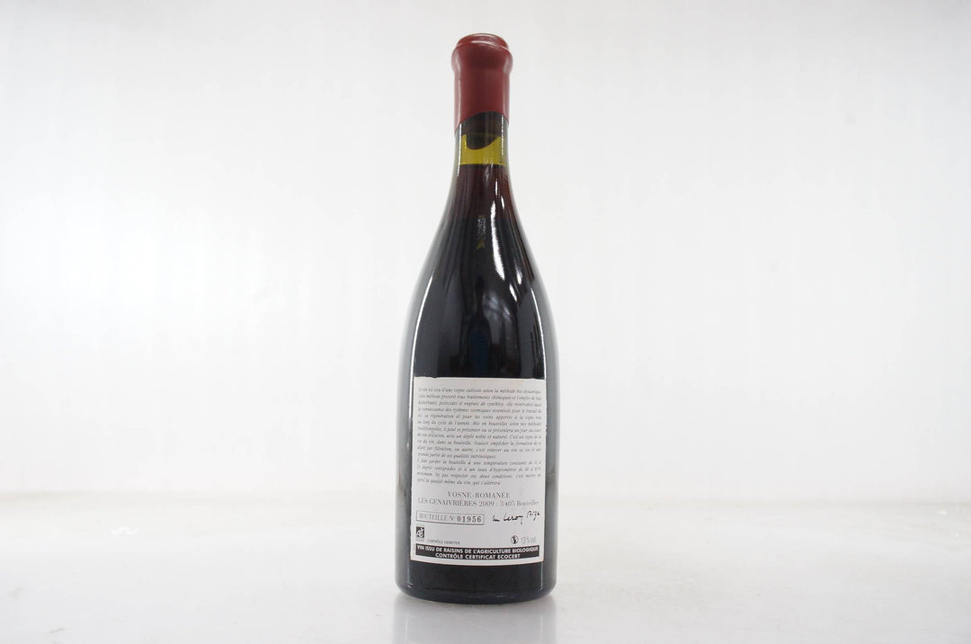 Leroy (Domaine) Vosne Romanee Les Genaivrieres 2009