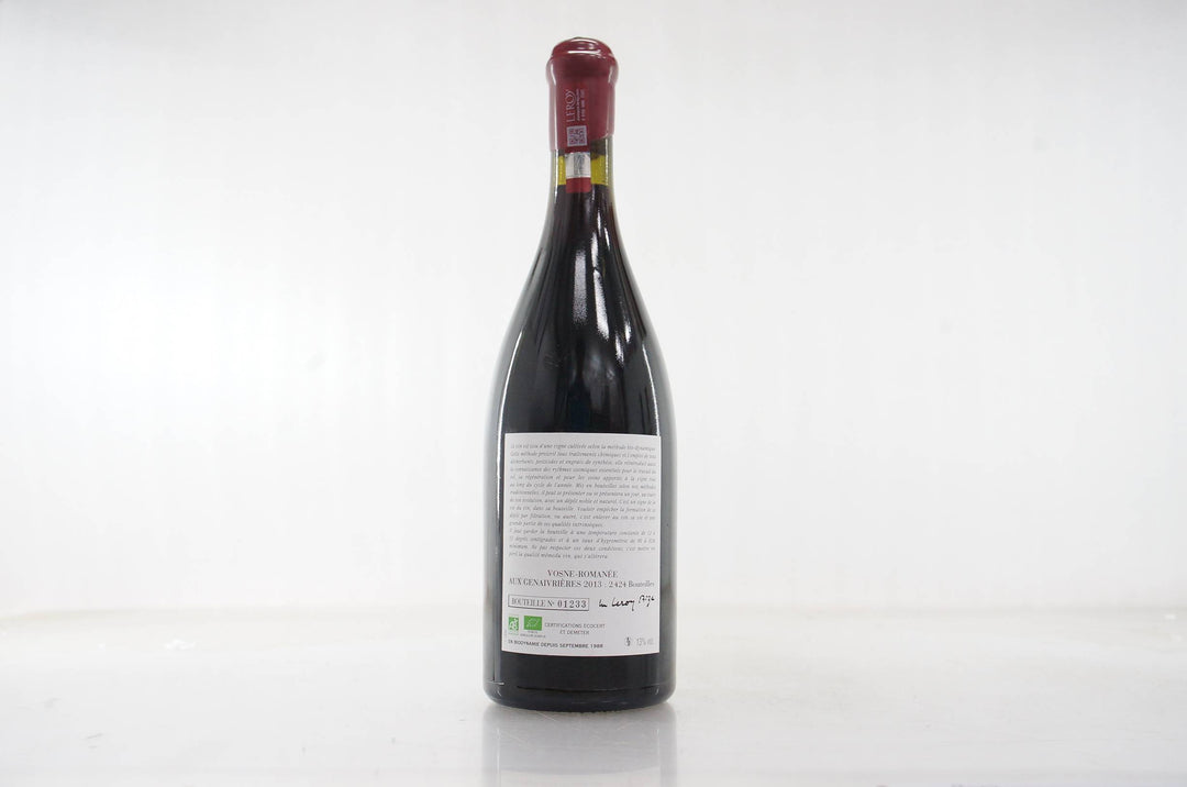Leroy (Domaine) Vosne Romanee Les Genaivrieres 2013