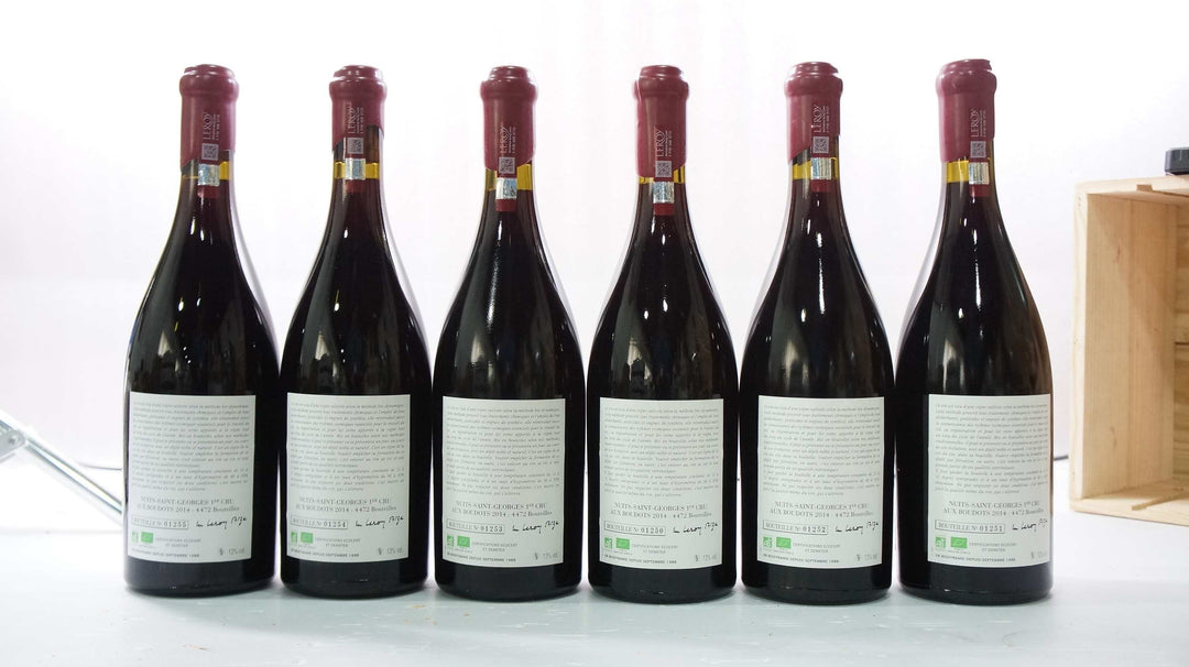 Leroy (Domaine) Nuits St Georges Aux Boudots 1er Cru 2014