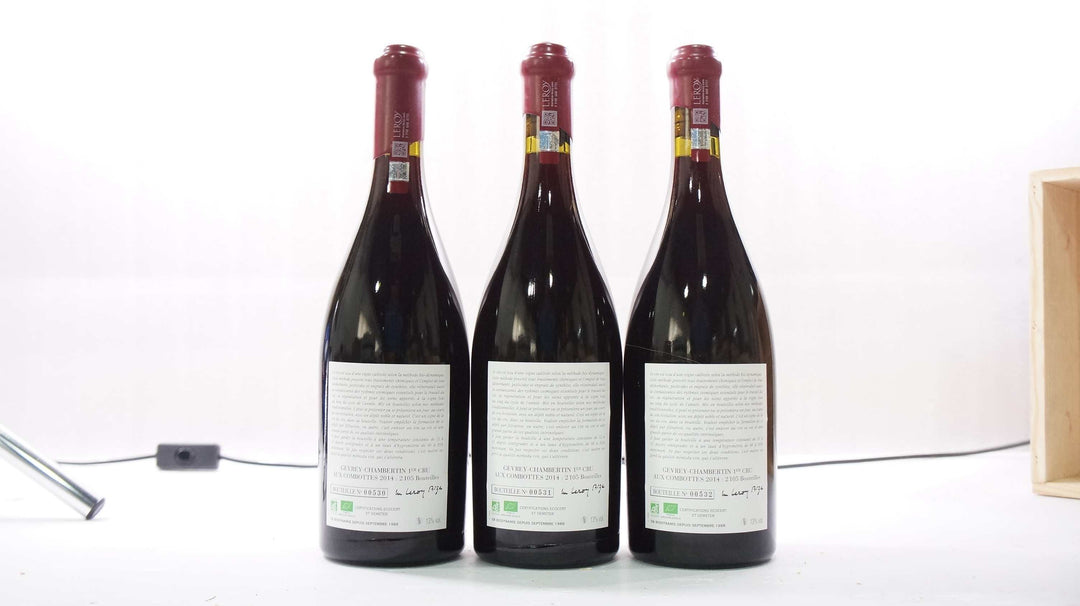 Leroy (Domaine) Gevrey Chambertin Les Combottes 1er Cru 2014 *