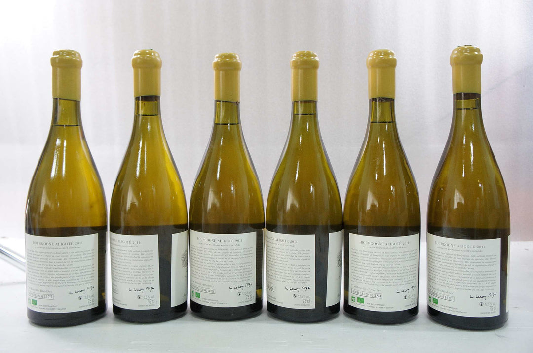 d'Auvenay Bourgogne Aligote Sous Chatelet 2011