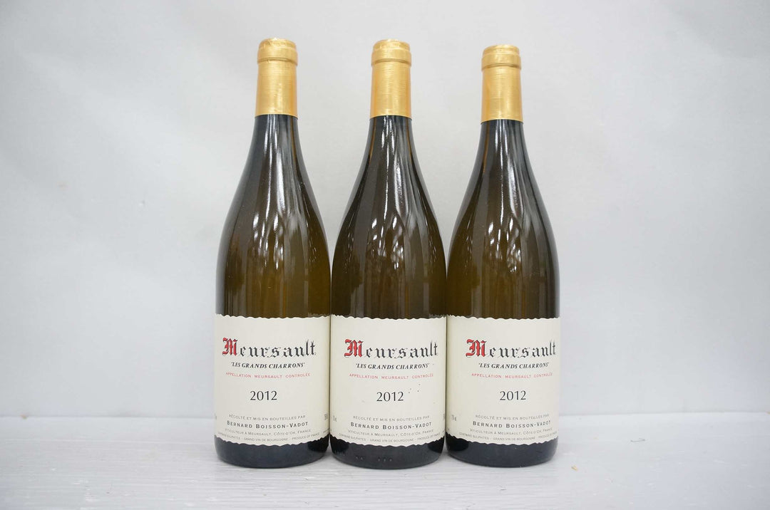 Bernard Boisson Vadot Meursault Les Grands Charrons 2012