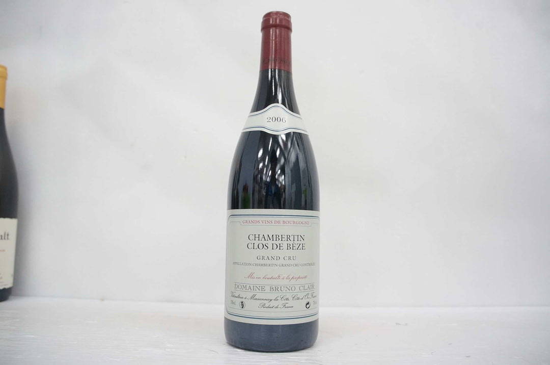 Bruno Clair Chambertin Clos de Beze Grand Cru 2006
