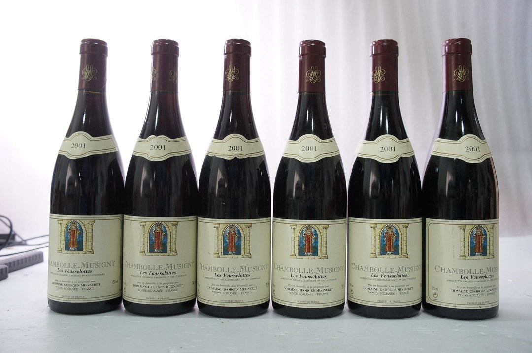 Georges Mugneret Gibourg Chambolle Musigny Les Feusselottes 1er Cru 2001 *