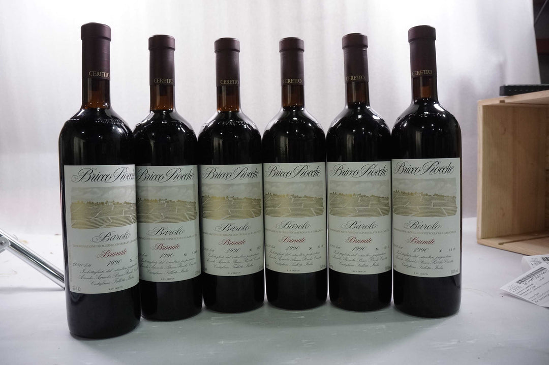 Ceretto Barolo Bricco Rocche Brunate 1990