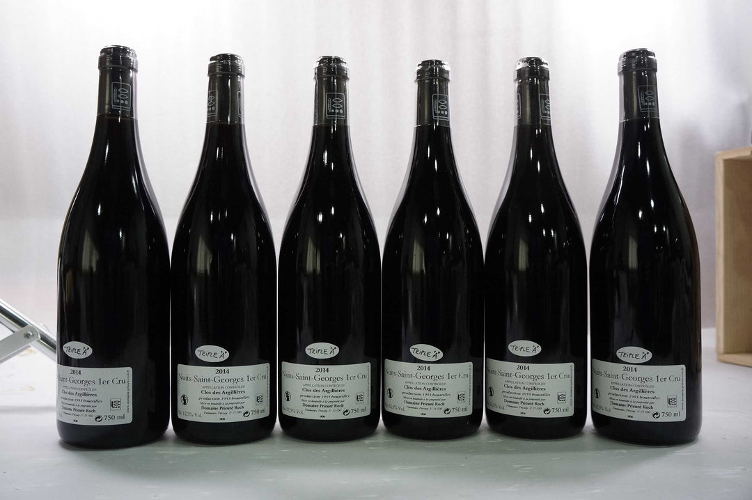 Prieure Roch Nuits Saint Georges Clos des Argillieres 1er Cru 2014