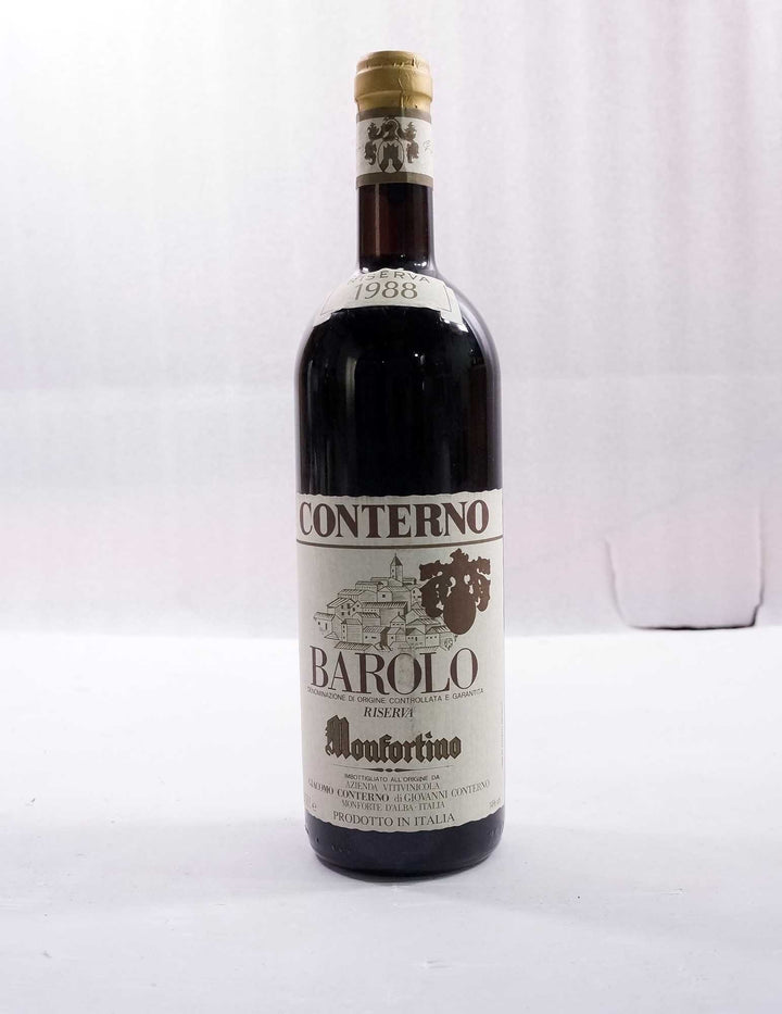 Giacomo Conterno Barolo Monfortino Riserva 1988