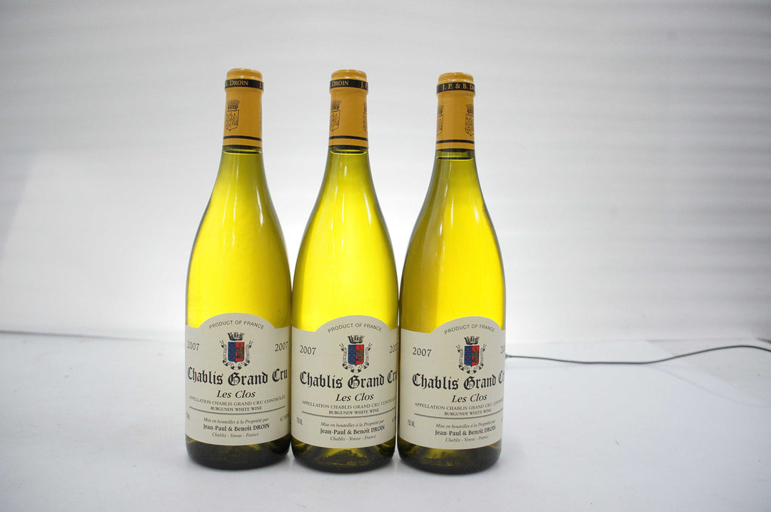 Jean-Paul & Benoit Droin Chablis Les Clos Grand Cru  2007