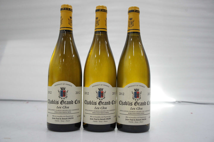 Jean-Paul & Benoit Droin Chablis Les Clos Grand Cru  2012