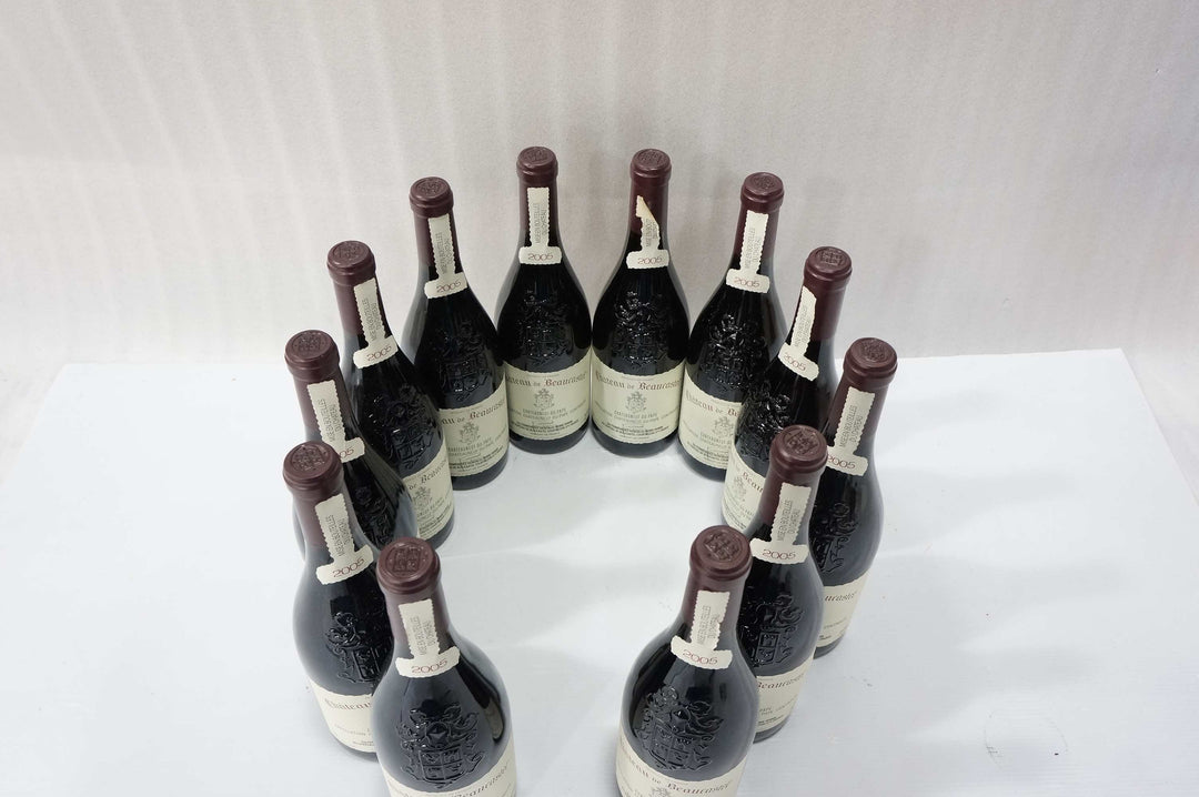 Chateau de Beaucastel Chateauneuf du Pape 2005 *
