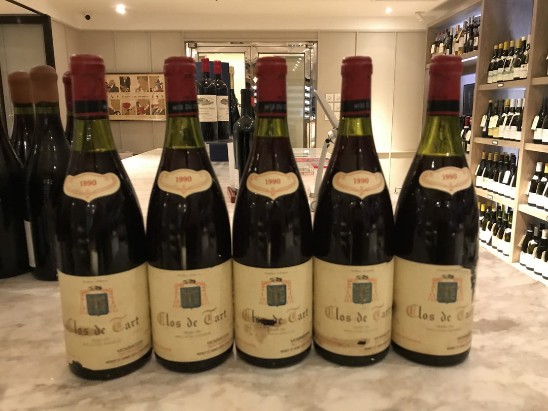 Mommessin Clos de Tart Grand Cru 1990 * (Label Condition)
